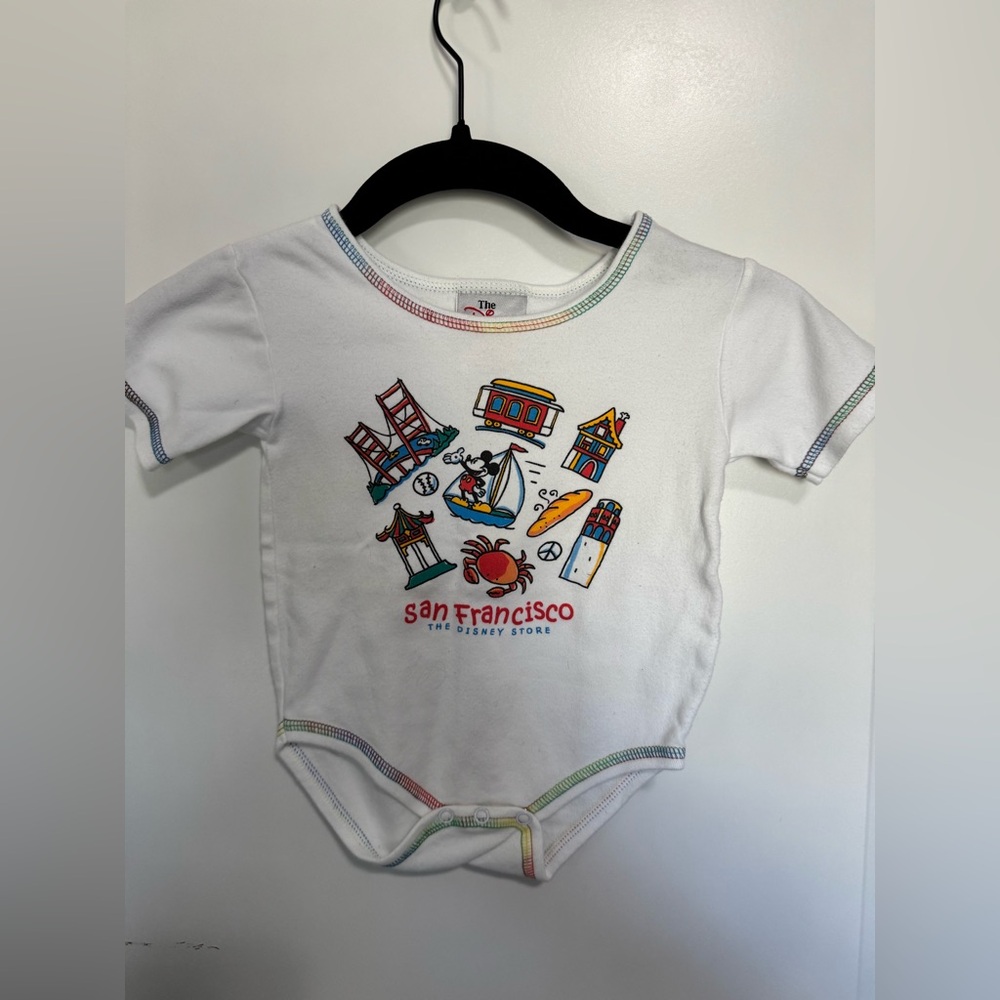 Vintage Disney San Francisco onesie
